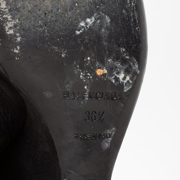 Balenciaga Veau Papier Wedge Sandal - Picture 5 of 10